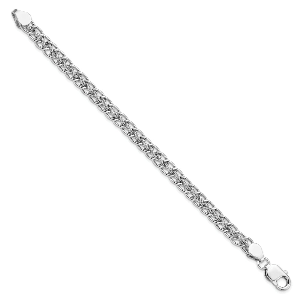Sterling Silver Polished Link Bracelet