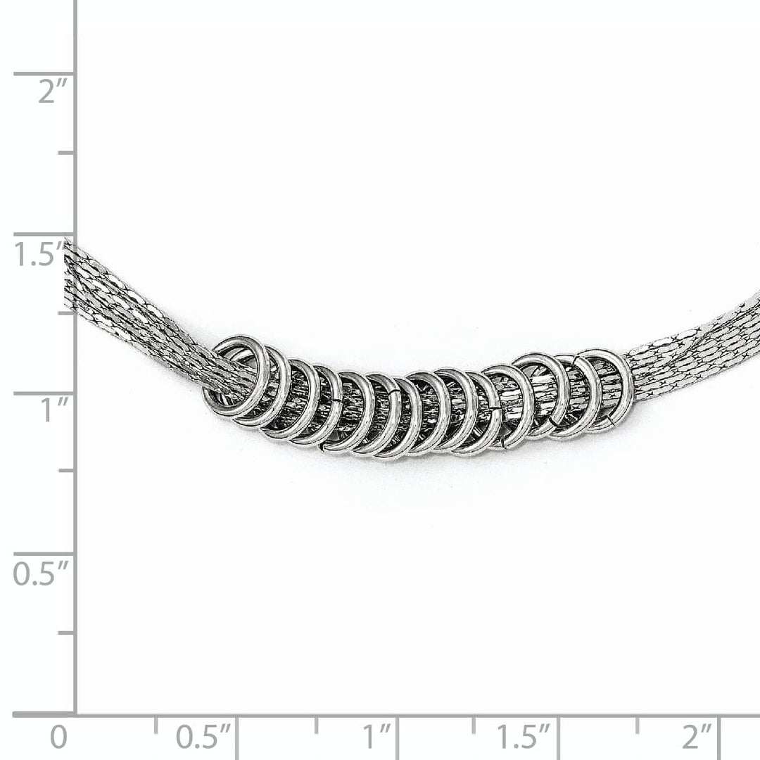 Sterling Silver Multi-Strand Necklace