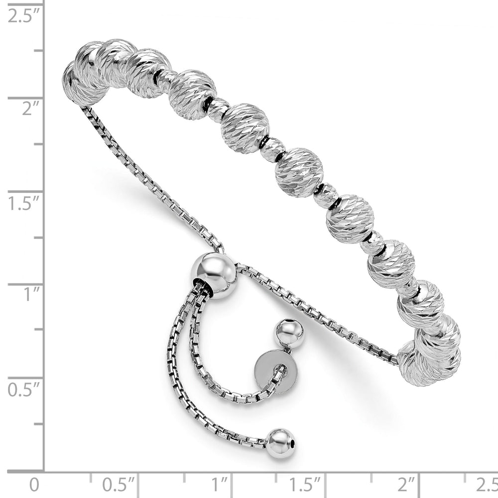 Leslies Sterling Silver D.C Adjustable Bracelet