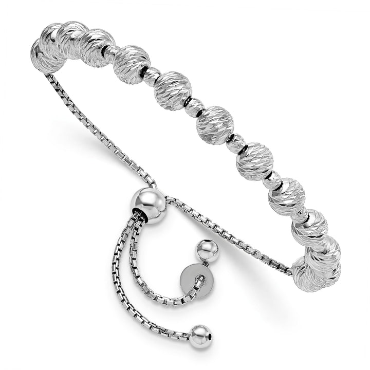 Leslies Sterling Silver D.C Adjustable Bracelet