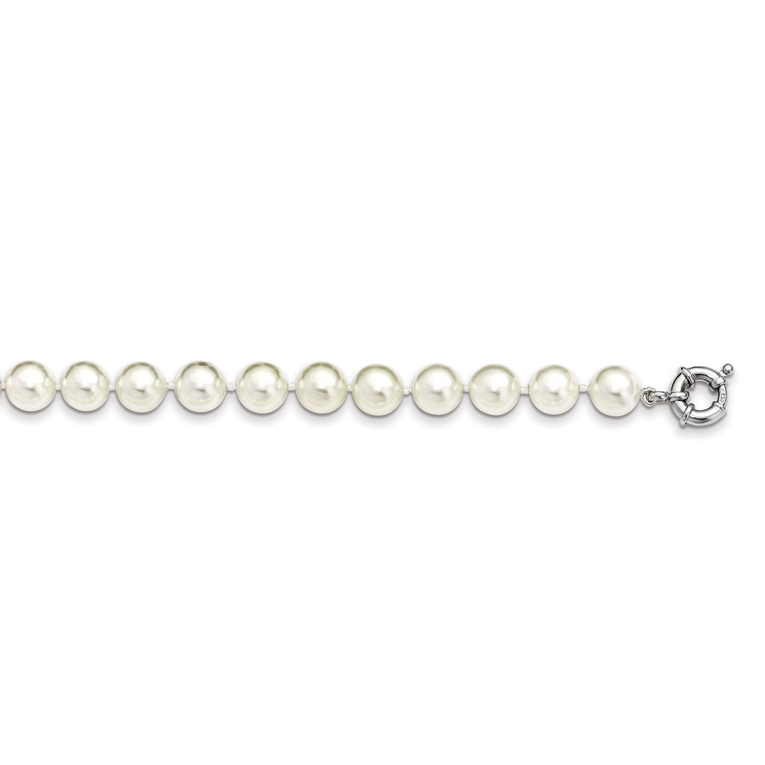 Majestik White Pearl Necklace