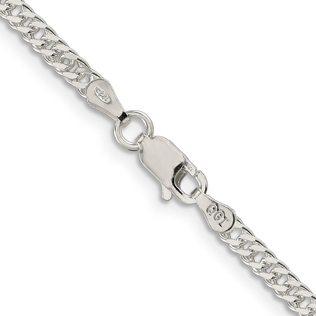 Silver Polished 3.30-mm Solid Rambo Chain