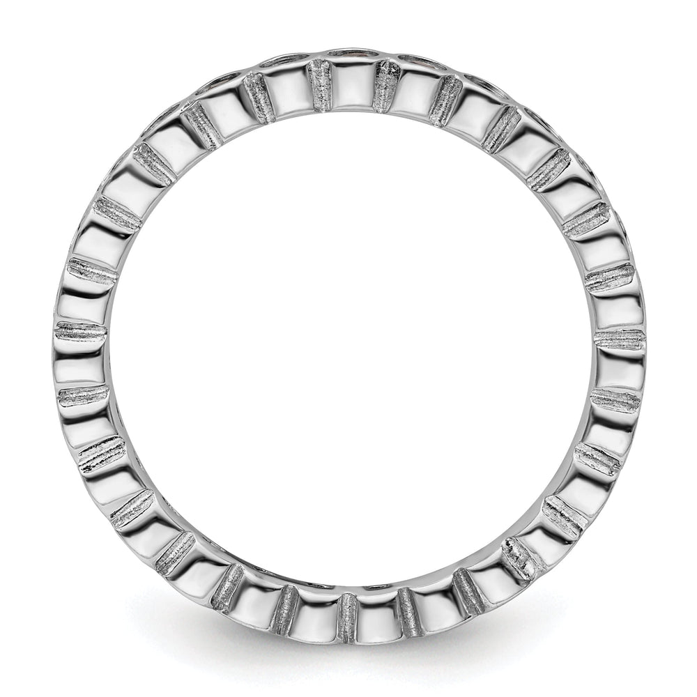 Sterling Silver Rhodolite Garnet Ring