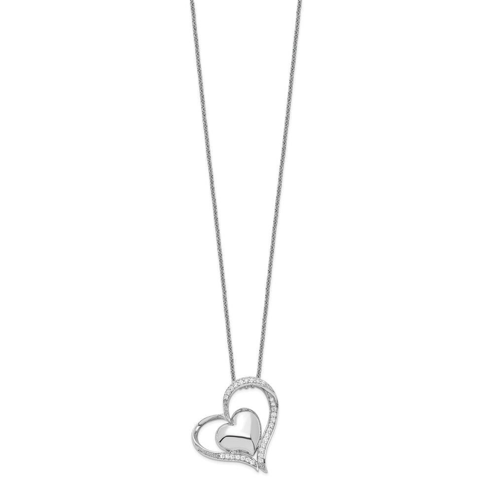 Sterling Silver My Heart Necklace