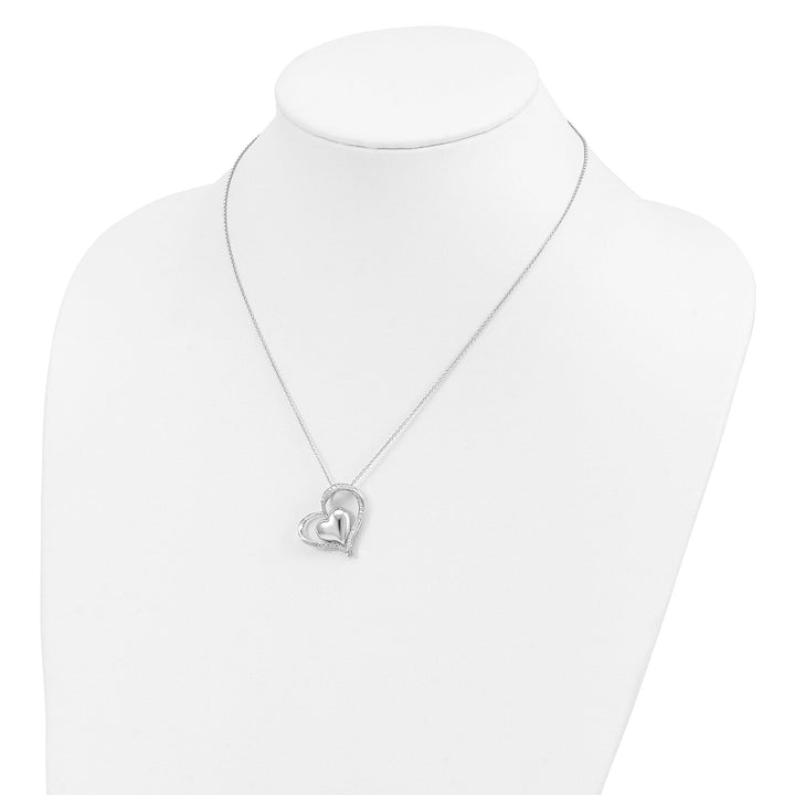 Sterling Silver My Heart Necklace