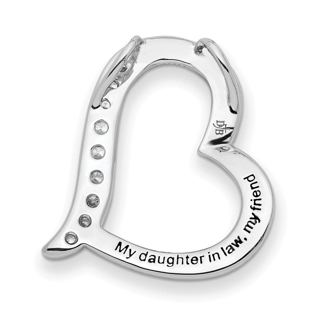 Sterling Silver Daughter--Law Necklace