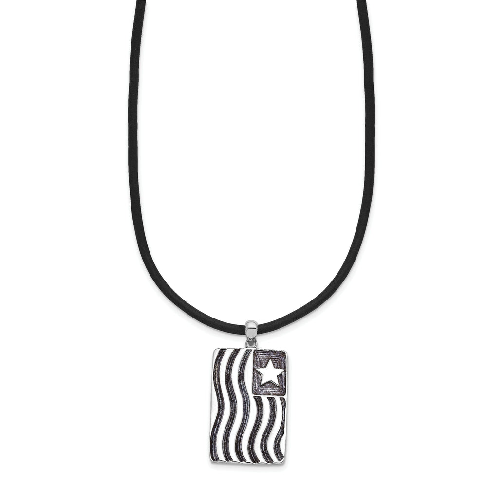 Sterling Silver Waves Of Pride Necklace