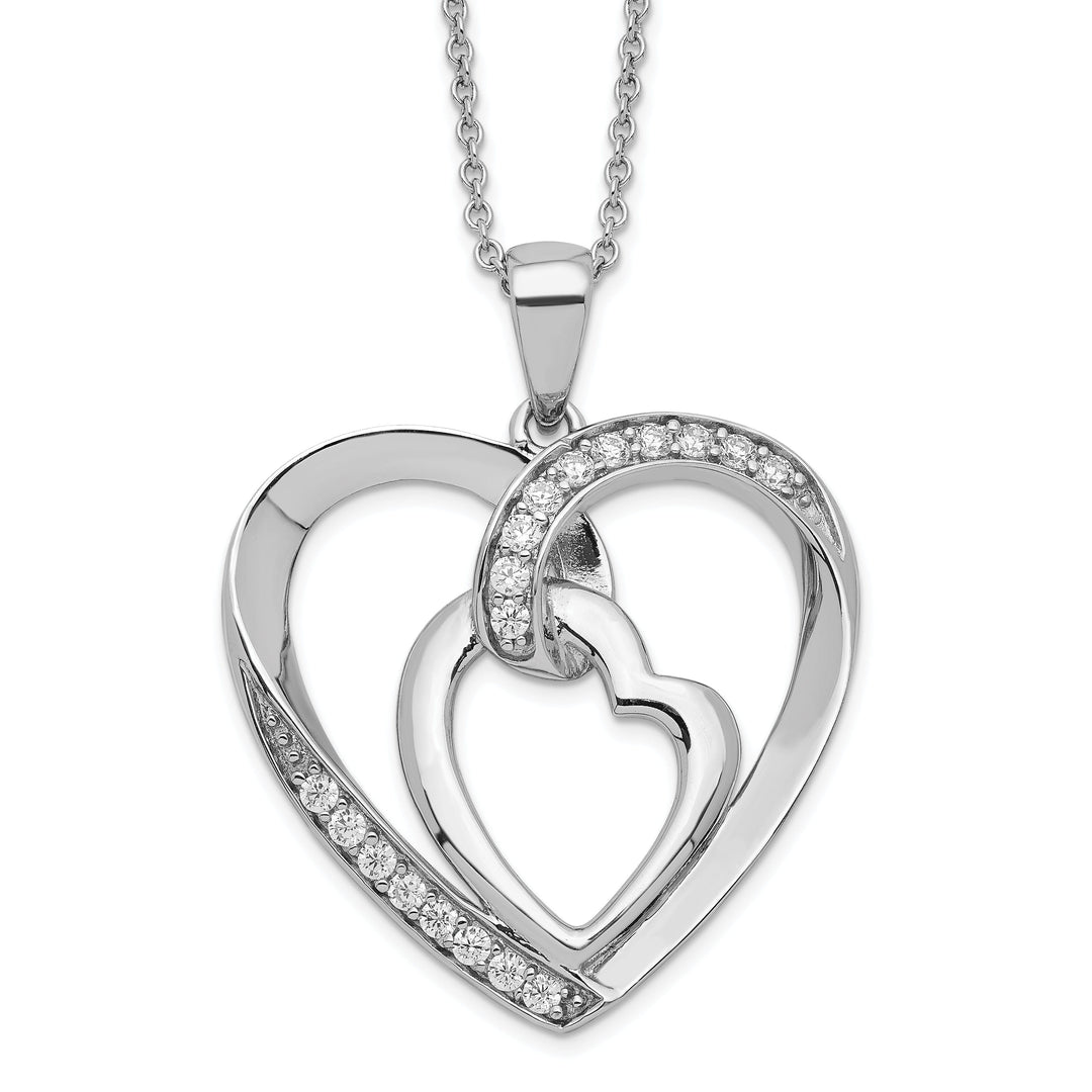 Sterling Silver My Heart To Yours Necklace