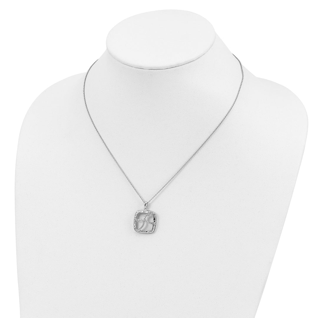 Sterling Silver Sisters By Chance Necklace