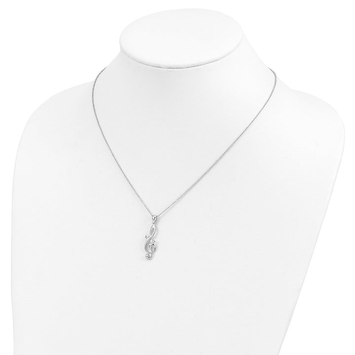 Sterling Silver Love Note Necklace