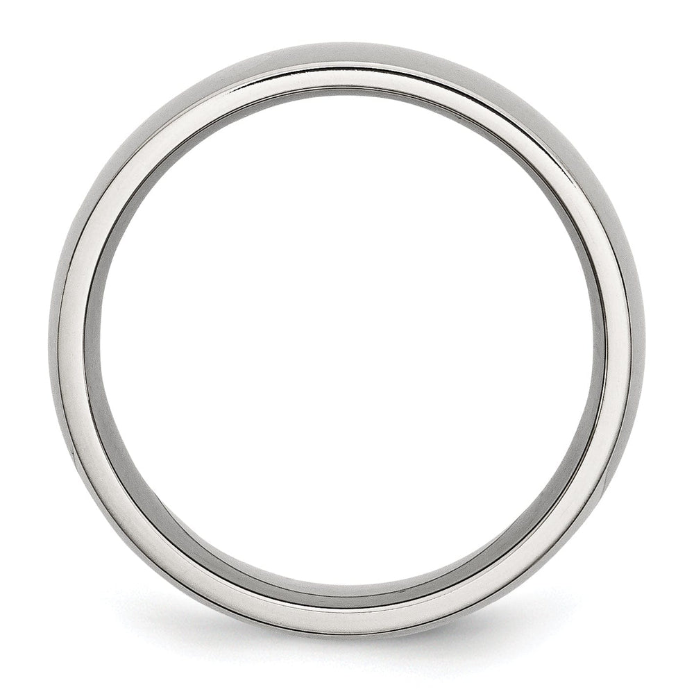 Stainless Steel Polished 8MM Band Ring
