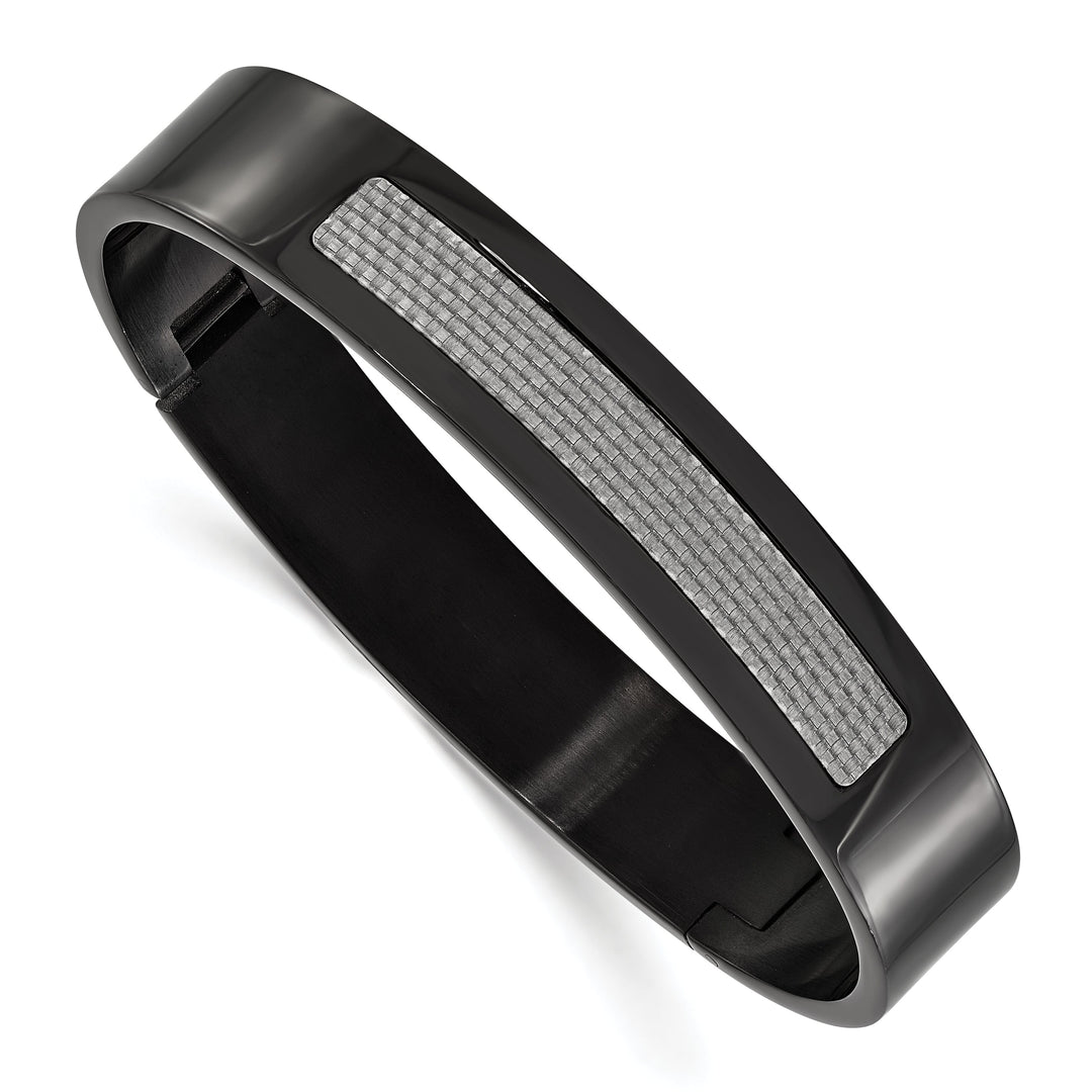 Stainless Steel Fancy Hinged Bracelet