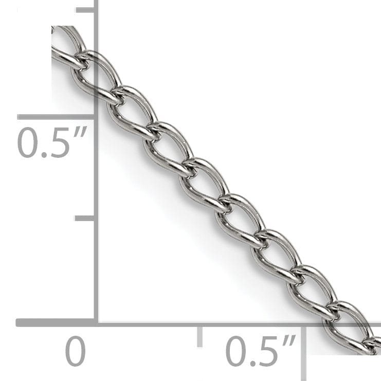 Staless Steel Curb Chain 3MM