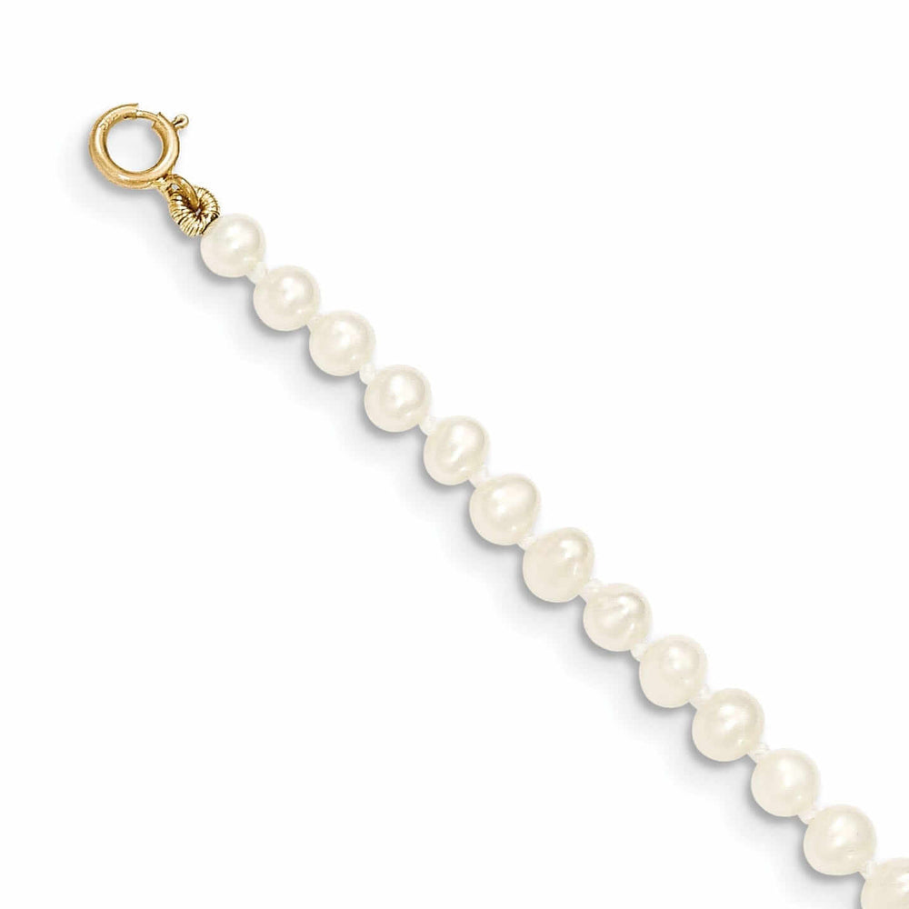 14k Pearl White Necklace