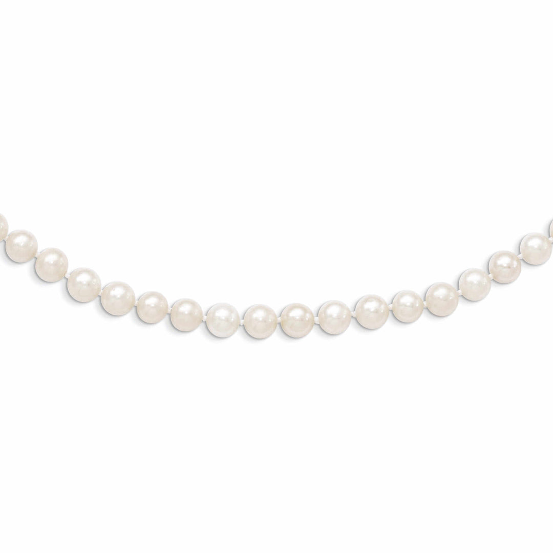 14k 5mm Pearl White Necklace