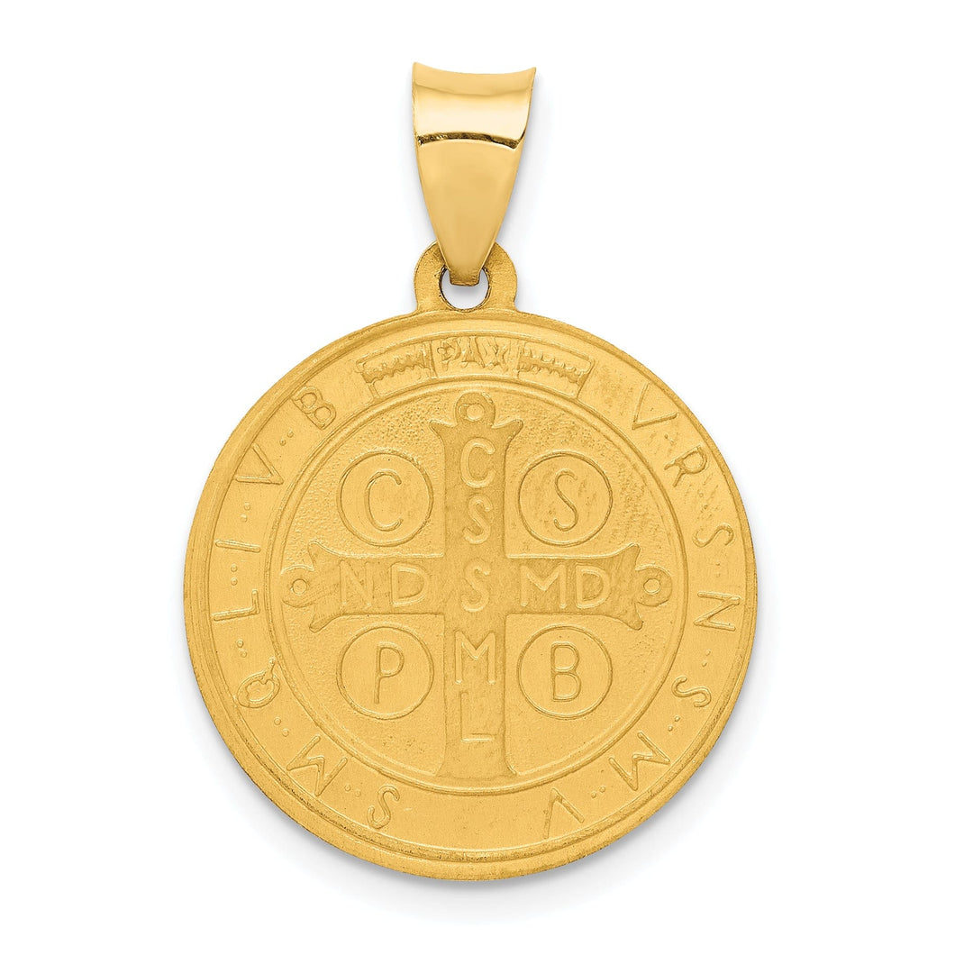 14k Yellow Gold Medal Pendant
