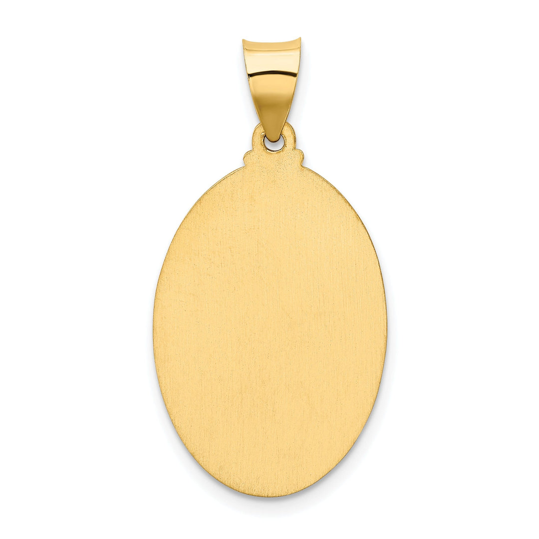 14k Yellow Gold Lady of Guadalupe Medal