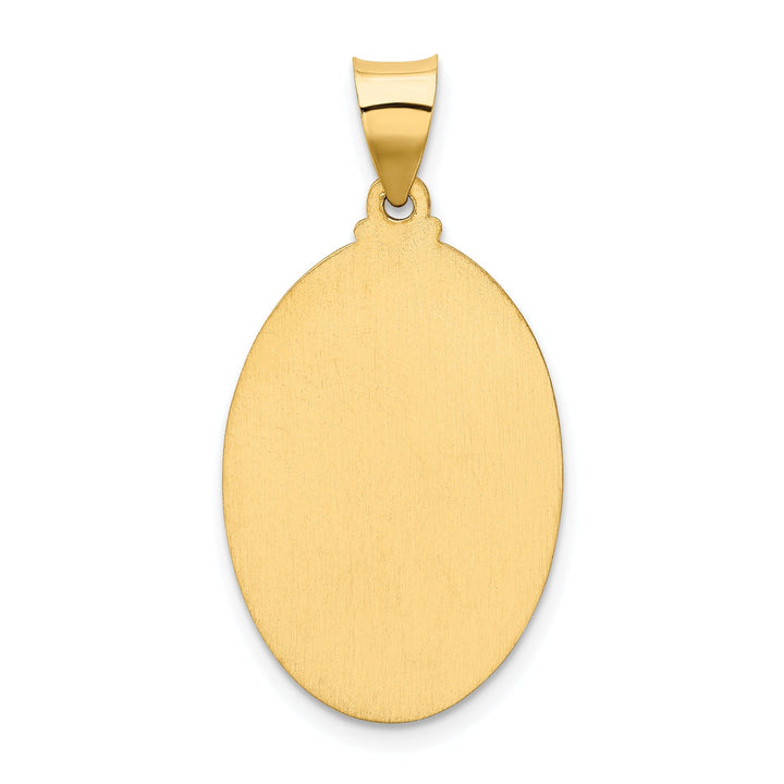 14k Yellow Gold Lady of Guadalupe Medal