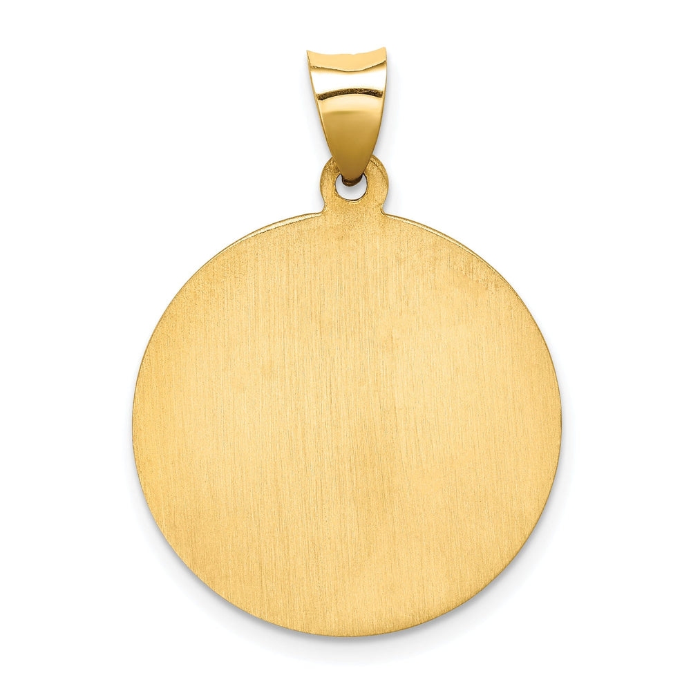14k Yellow Gold Saint Jude Medal Pendant