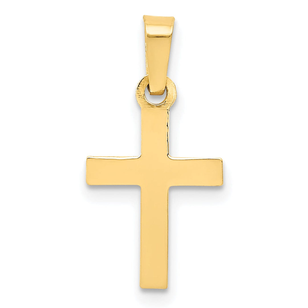 14k Yellow Gold Cross Pendant