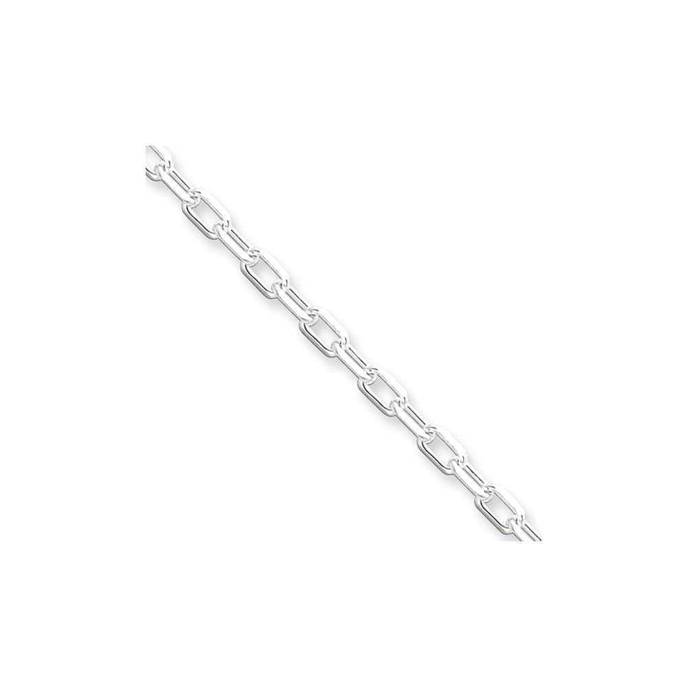 925 Silver 2.90-mm Wide Fancy D.C Open Link Cable Chain