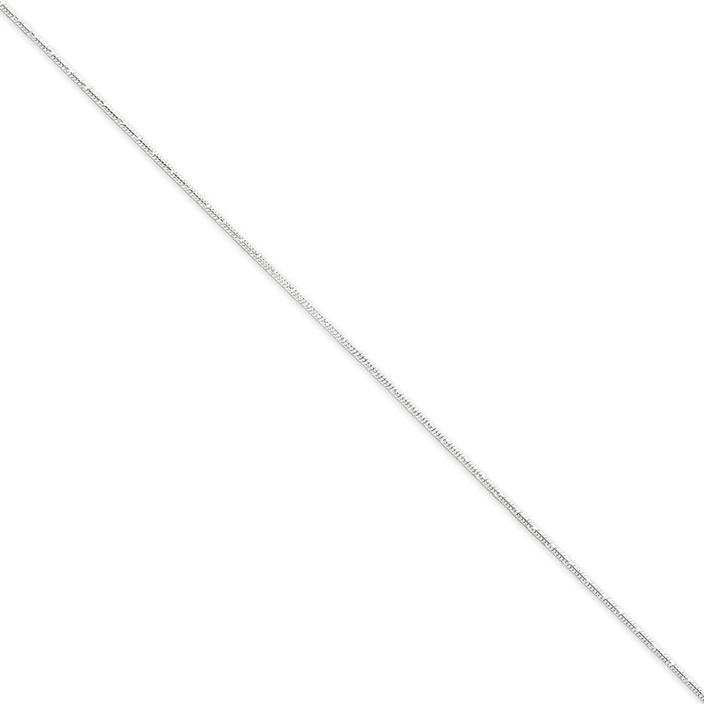 Silver D.C Polished 1.20-mm Snake Chain
