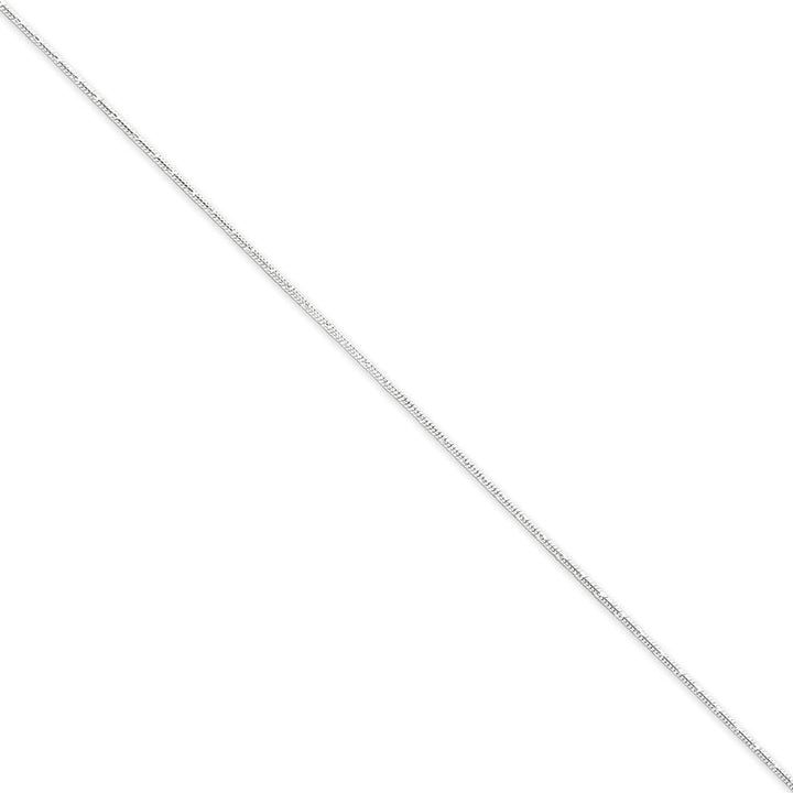 Silver D.C Polished 1.20-mm Snake Chain