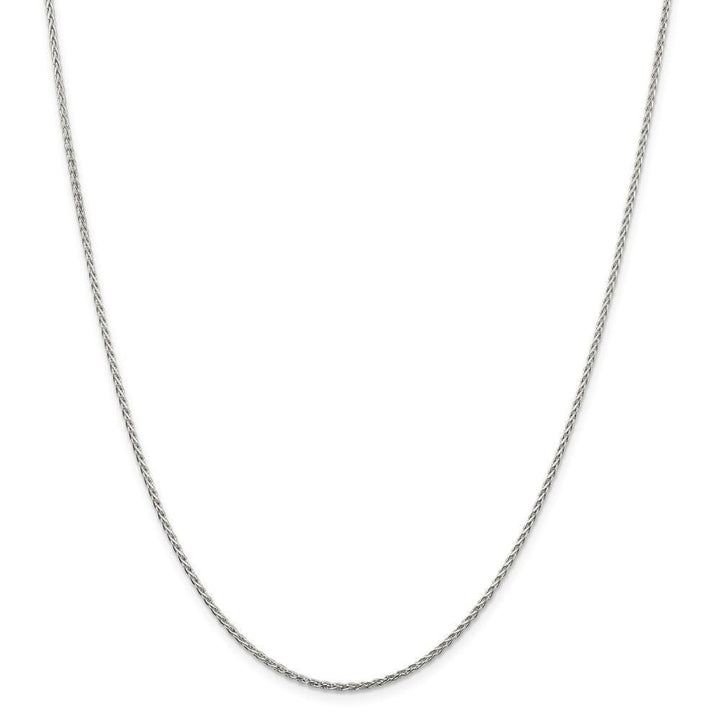 Silver Polished D.C 1.50-mm Solid Spiga Chain