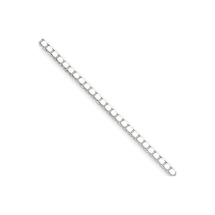 Sterling Silver Polish 1.90-mm Solid Box Chain
