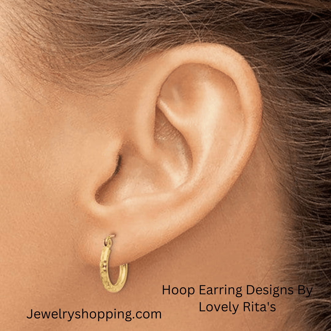 Embellish Your Look with the Perfect Hoop Earrings: From Gold to Silver, Small to Large, and Beyond