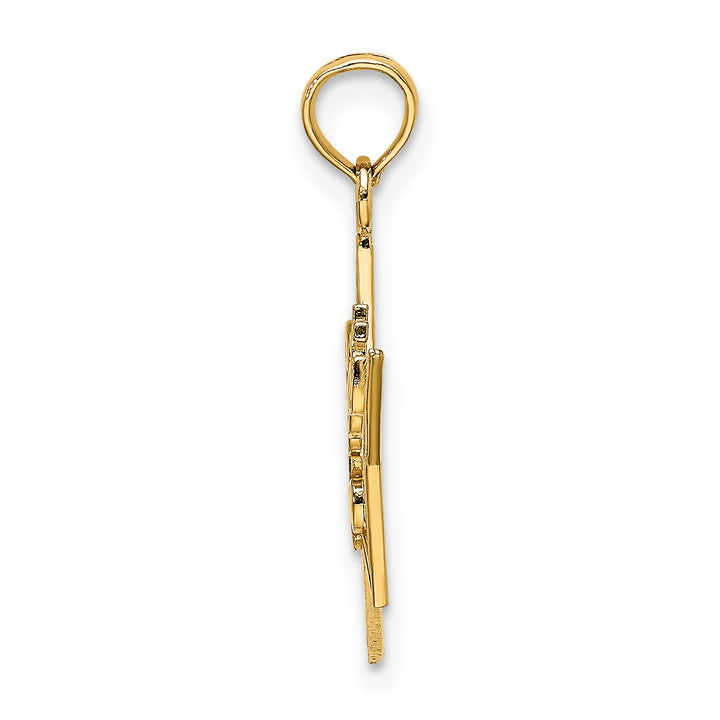 14k Yellow Gold SWEET 16 Pendant