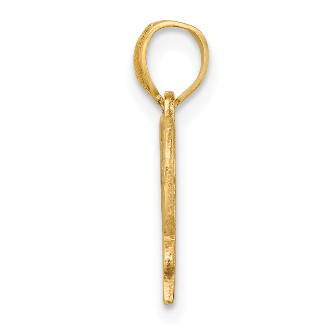 14k Yellow Gold CLASS OF 2026 Charm