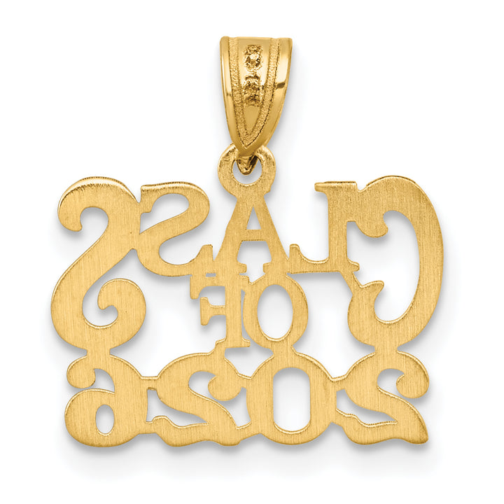 14k Yellow Gold CLASS OF 2026 Charm