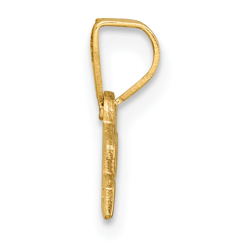 14K Yellow Gold  Horizontal Design 2025 Charm