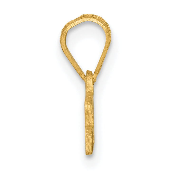 14k Yellow Gold  Horizontal Design Class Of 2026 Charm