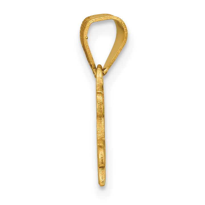 14k Yellow Gold  Block CLASS OF 2026 Charm