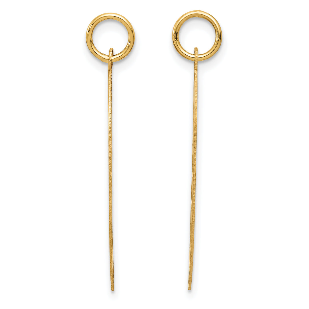 14k Yellow Gold Break-apart I LOVE YOU Charm Pendant