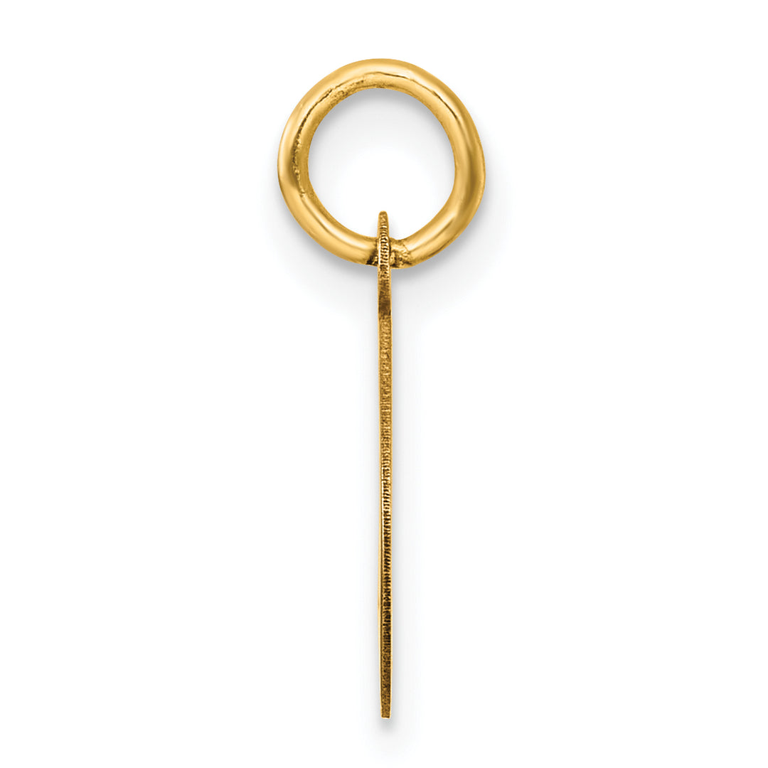 14k Yellow Gold Oval CLASS OF 2026 Charm