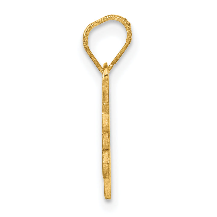 14K Yellow Gold Graduation Cap 26 with Tassel Charm