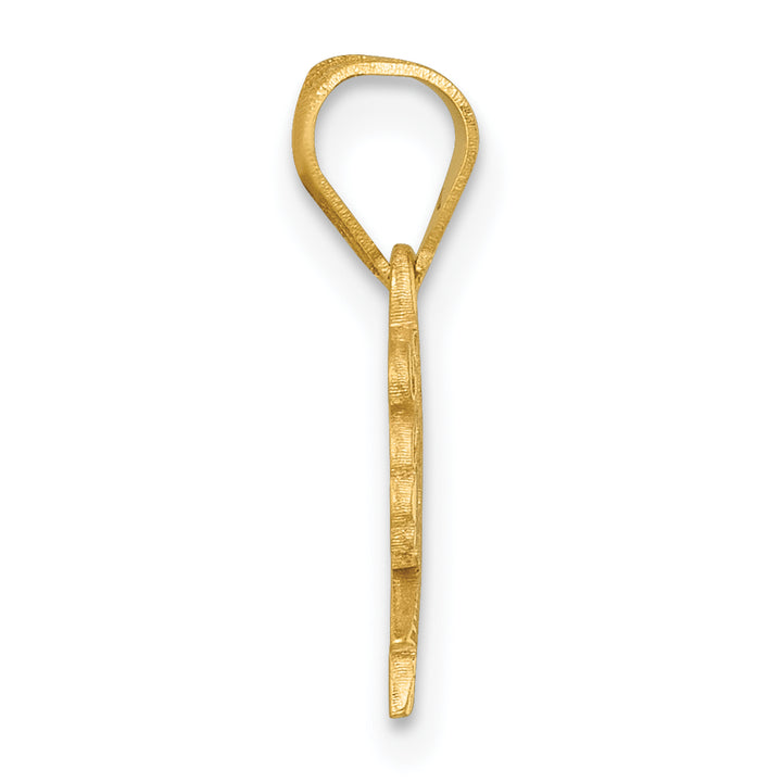 14K Yellow Gold Graduation Cap and Diploma 2026 Charm