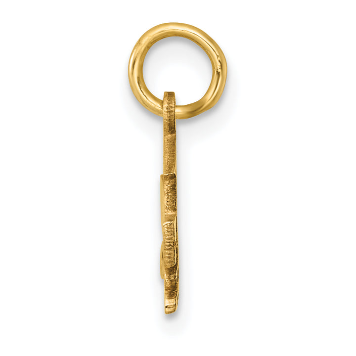 14K Yellow Gold 2025 Graduation Cap Diploma Charm