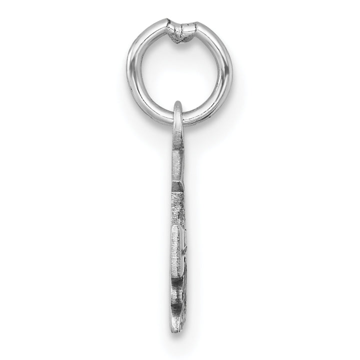 14K White Gold 2026 Graduation Cap Diploma Charm