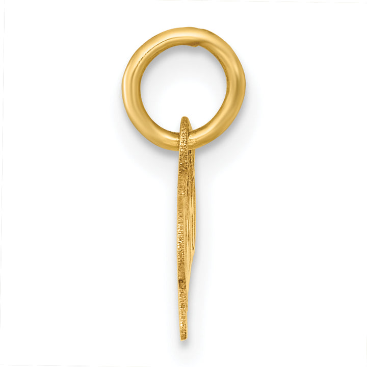 14k Yellow Gold Horizontal 2025 Charm