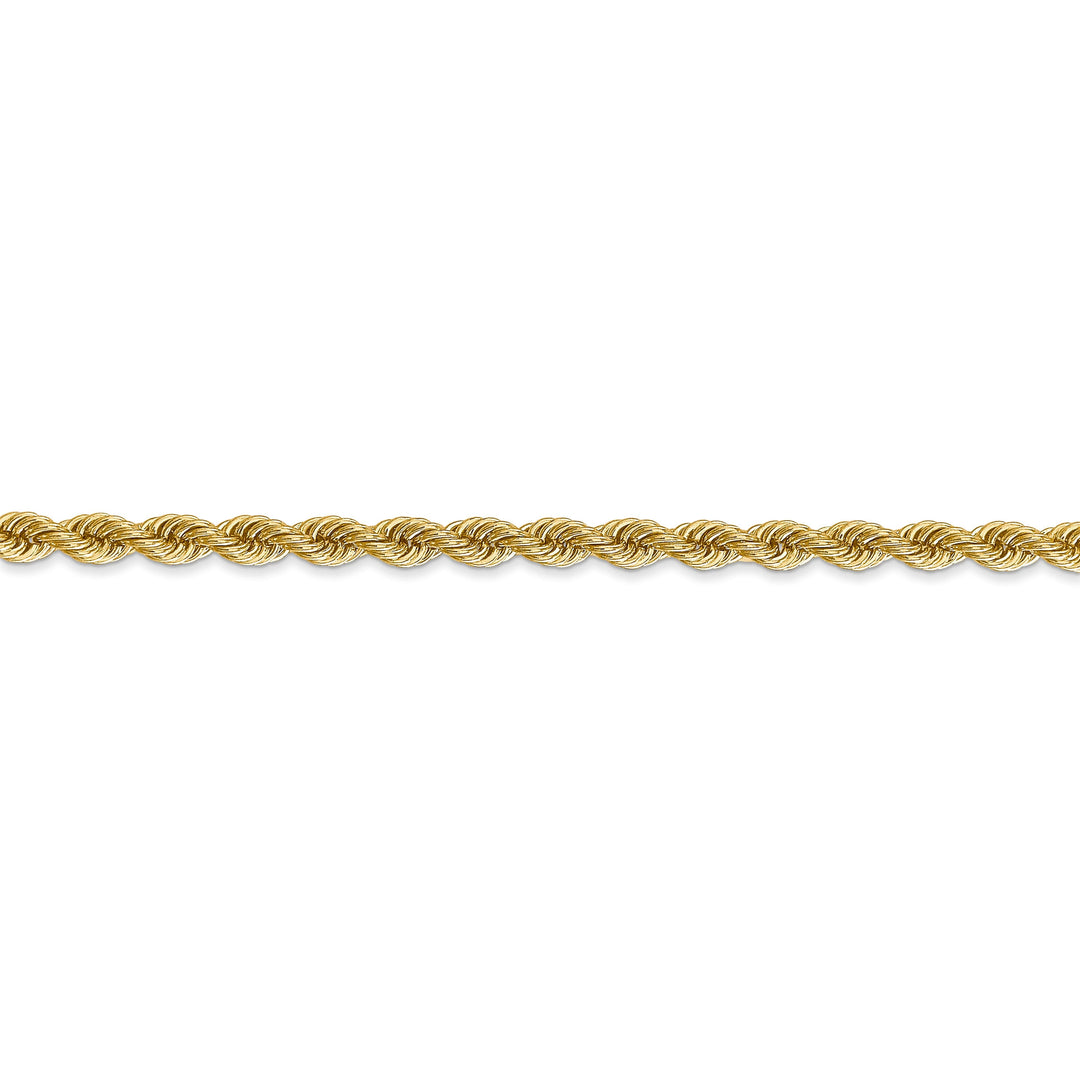 14k Yellow Gold 3.65-mm Handmade Rope Chain