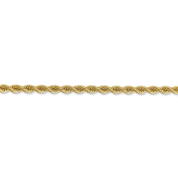 14k Yellow Gold 3.65-mm Handmade Rope Chain