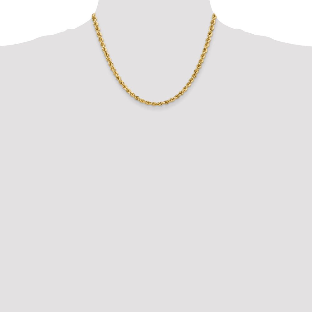 14k Yellow Gold 5.00-mm Handmade Rope Chain