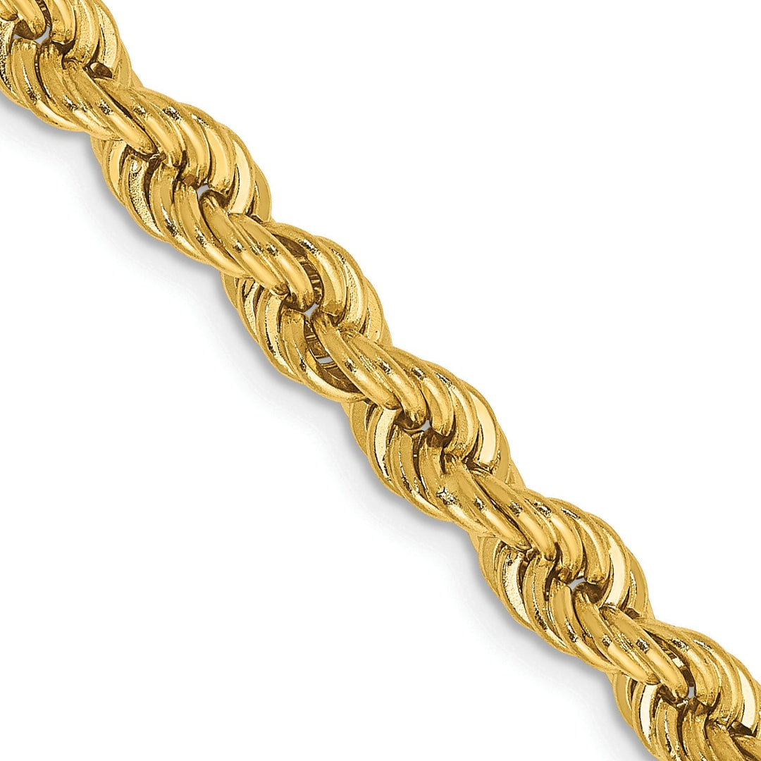 14k Yellow Gold 5.00-mm Handmade Rope Chain