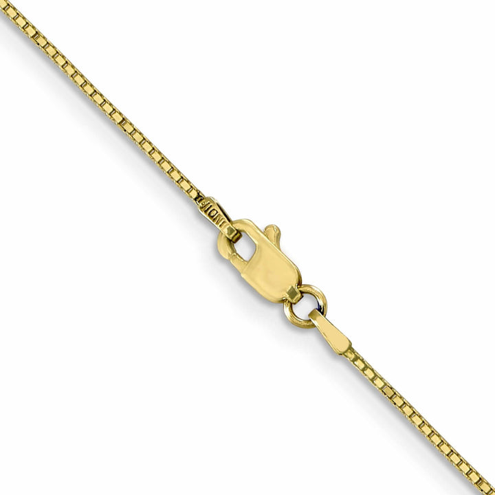 10k Yellow Gold Box Chain .90MM