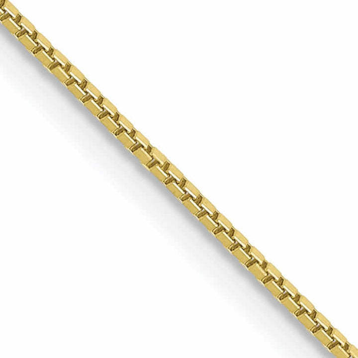 10k Yellow Gold Box Chain .90MM