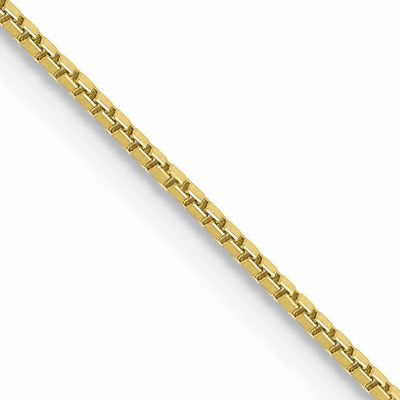 10k Yellow Gold Box Chain .90MM at $ 130.37 only from Jewelryshopping.com